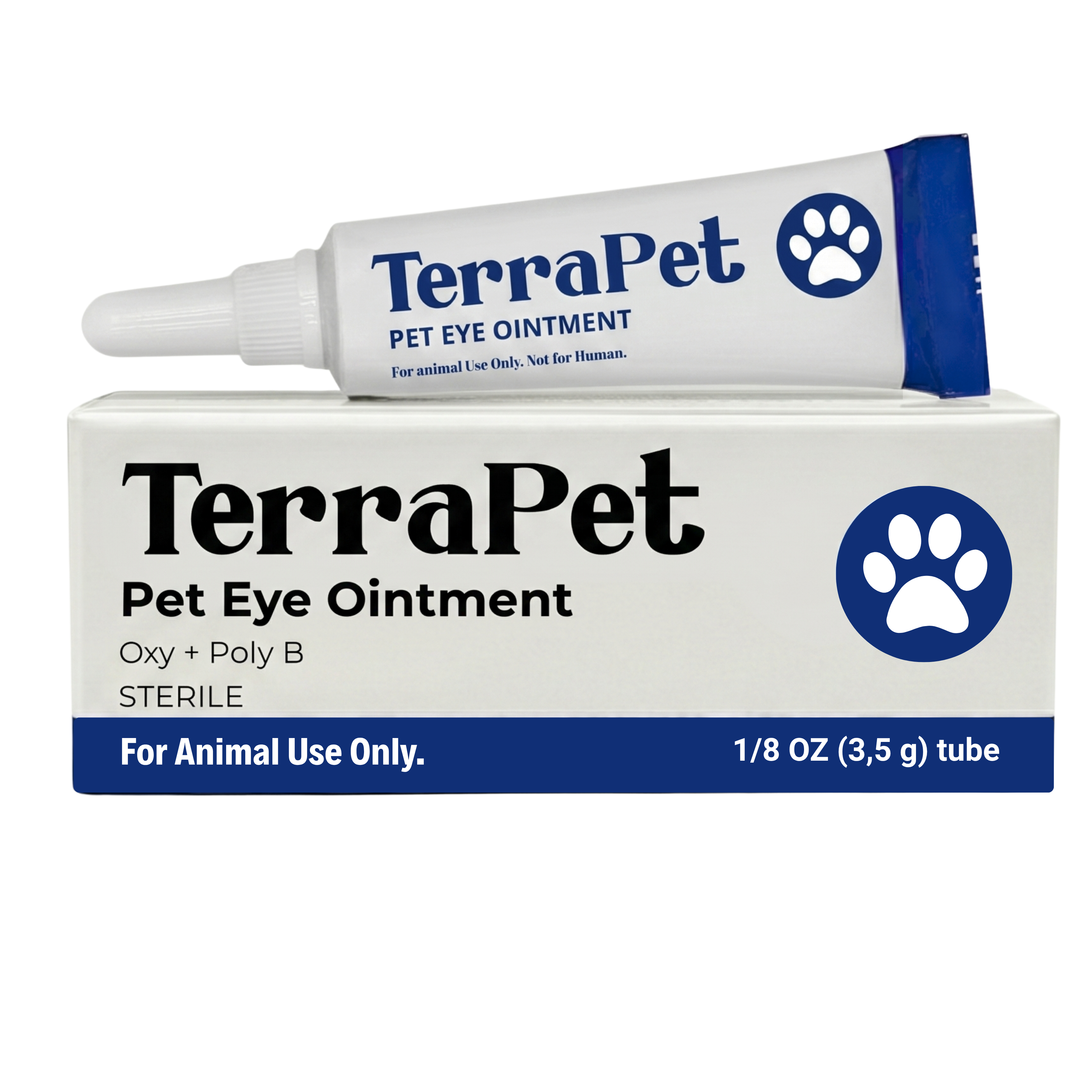 Pet Eye Ointment for Cats and Dogs, Horses, Birds, Sheep 3.5g/0.125oz